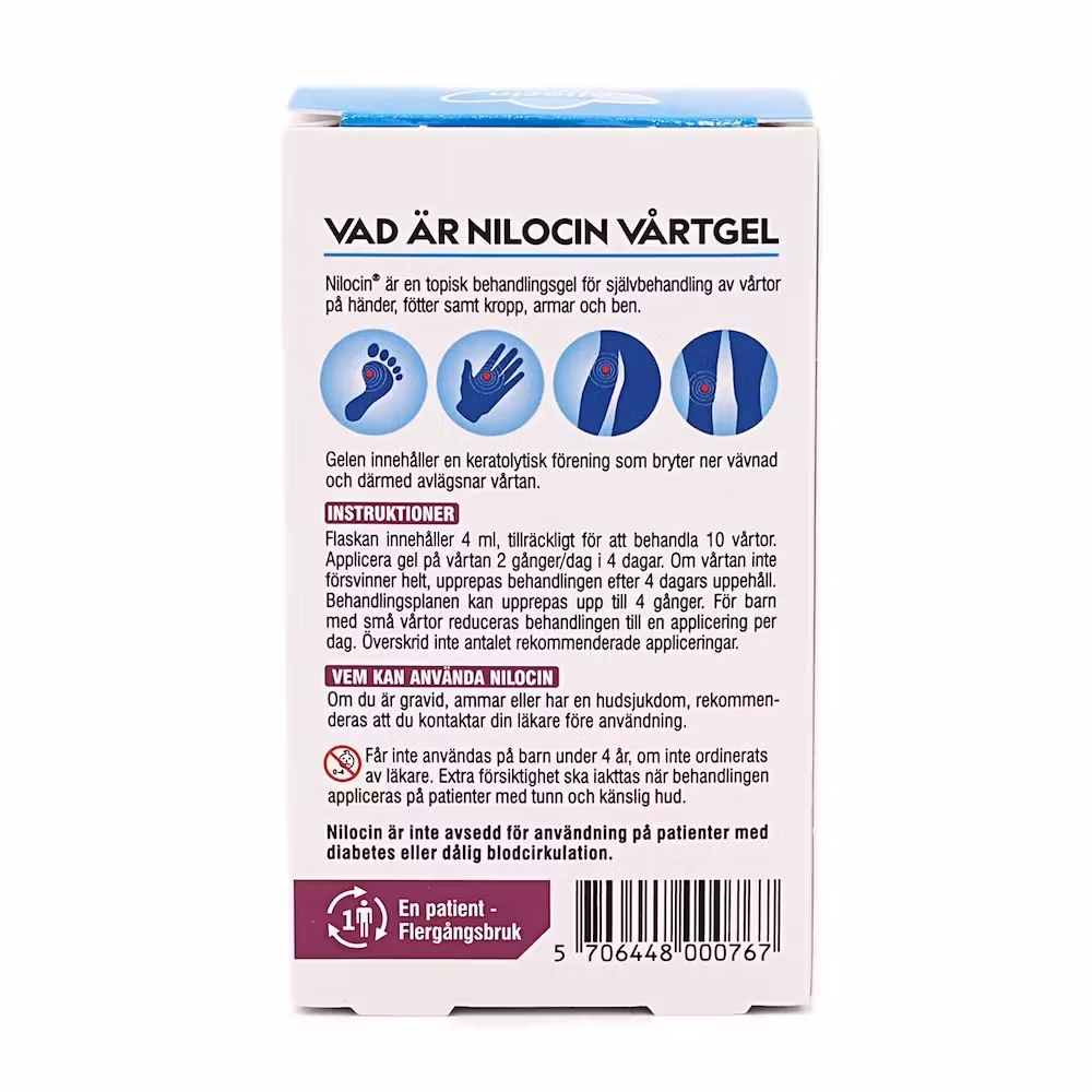 Nilocin Vårtmedel