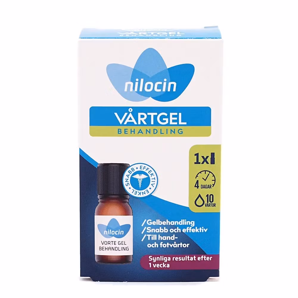 Nilocin Vårtmedel Gel 4ml