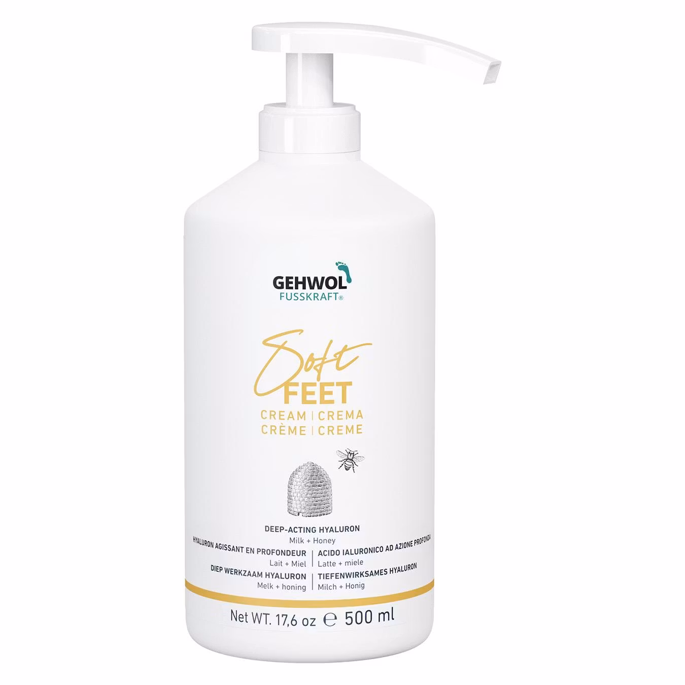 Gehwol Fusskraft Soft Feet Fotkräm 500 ml