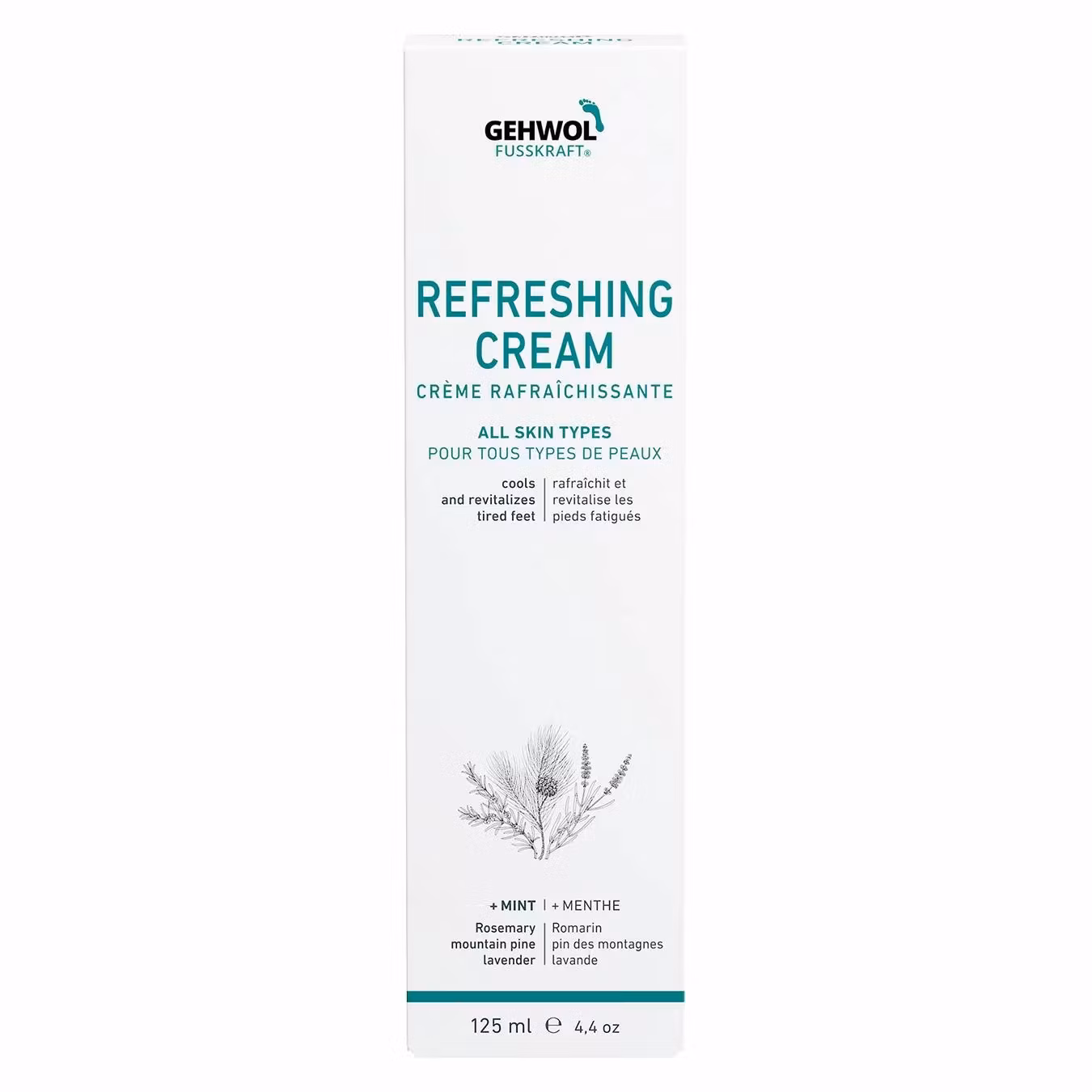 Gehwol Fusskraft Refreshing Cream Fotkräm 125ml