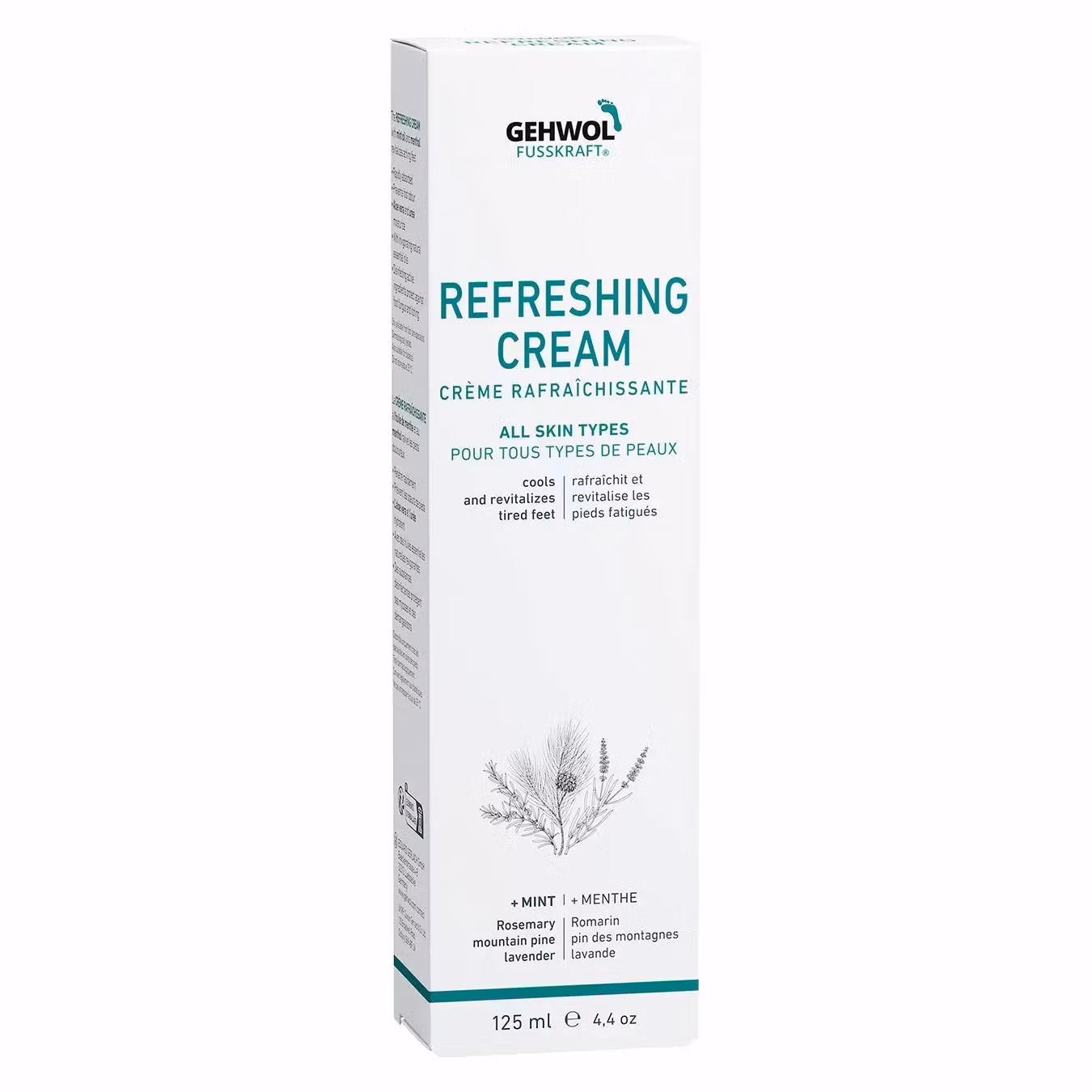 Gehwol Fusskraft Refreshing Cream Fotkräm 125 ml