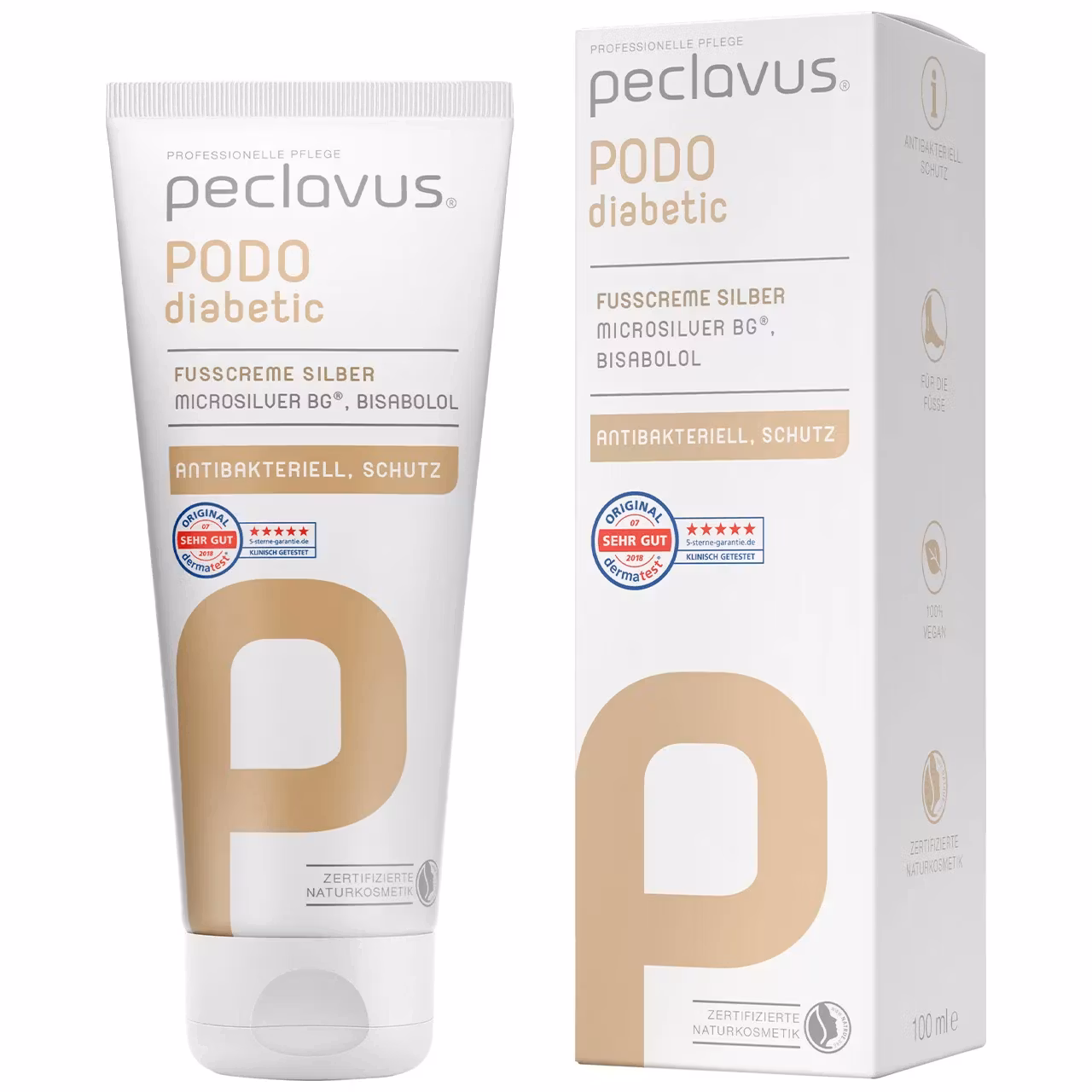 Peclavus® PODOdiabetic Fotcreme Silver 100ml