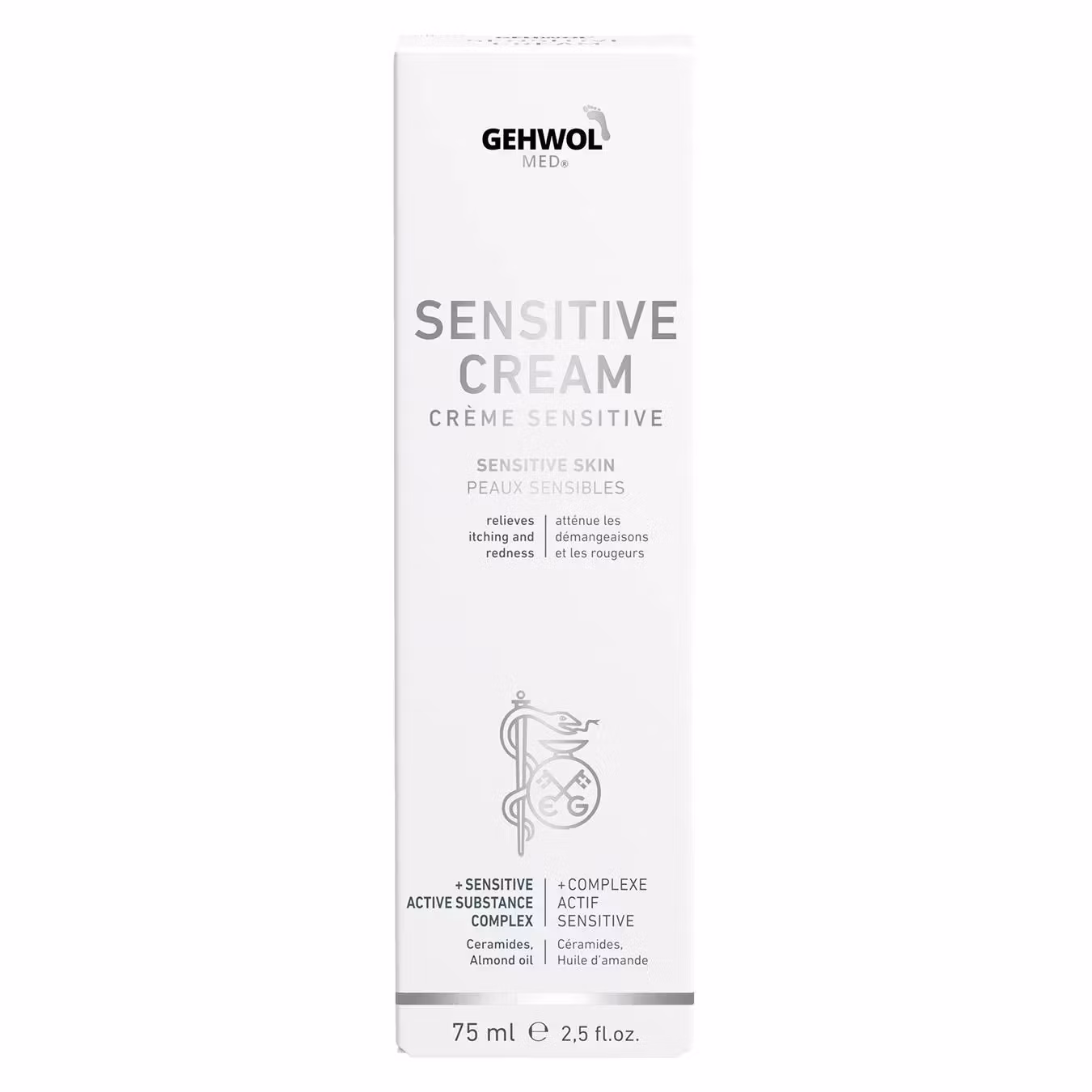 Gehwol Sensitive är en vårdande och hudvänlig fotkräm