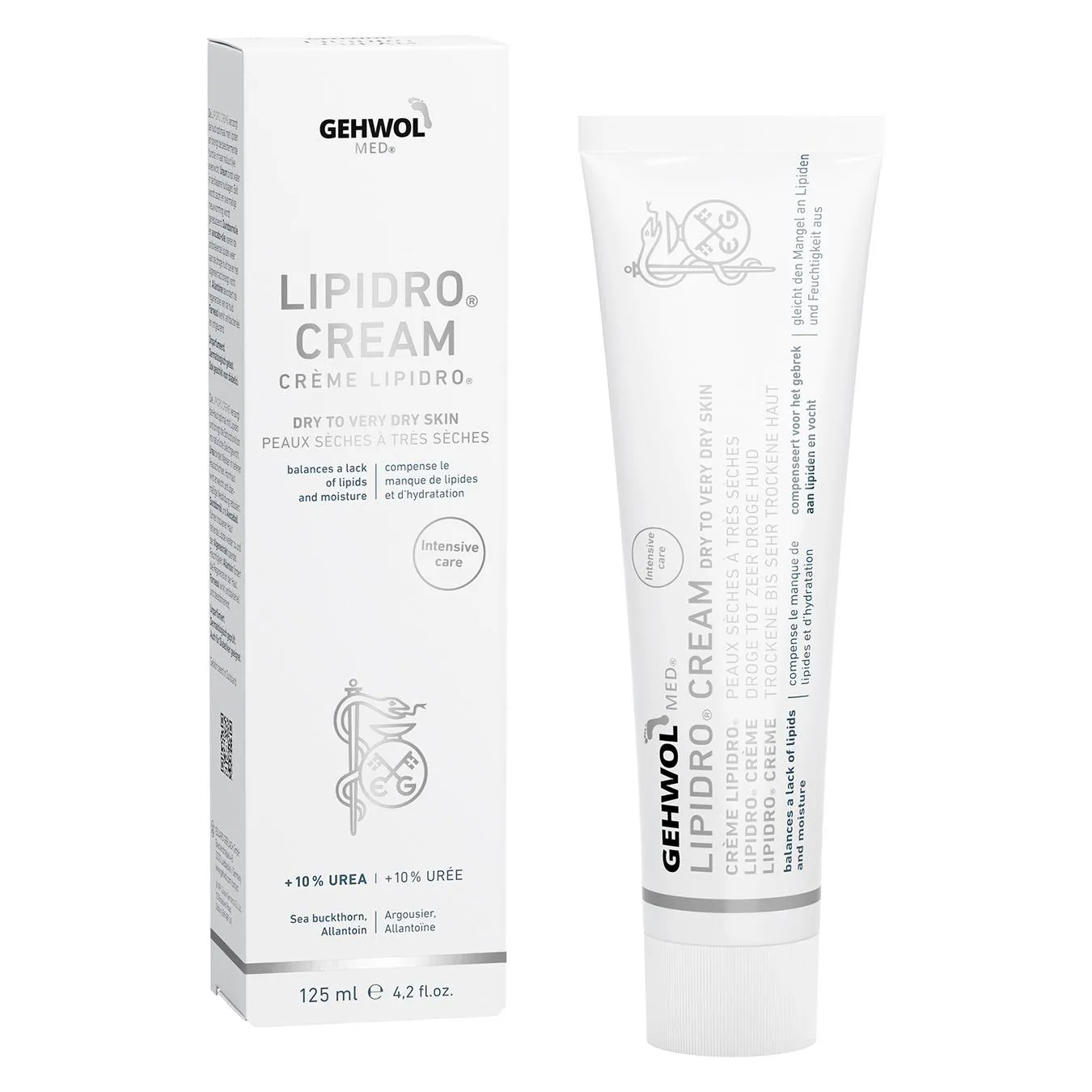 Gehwol Lipidro Cream 125ml Fotkräm