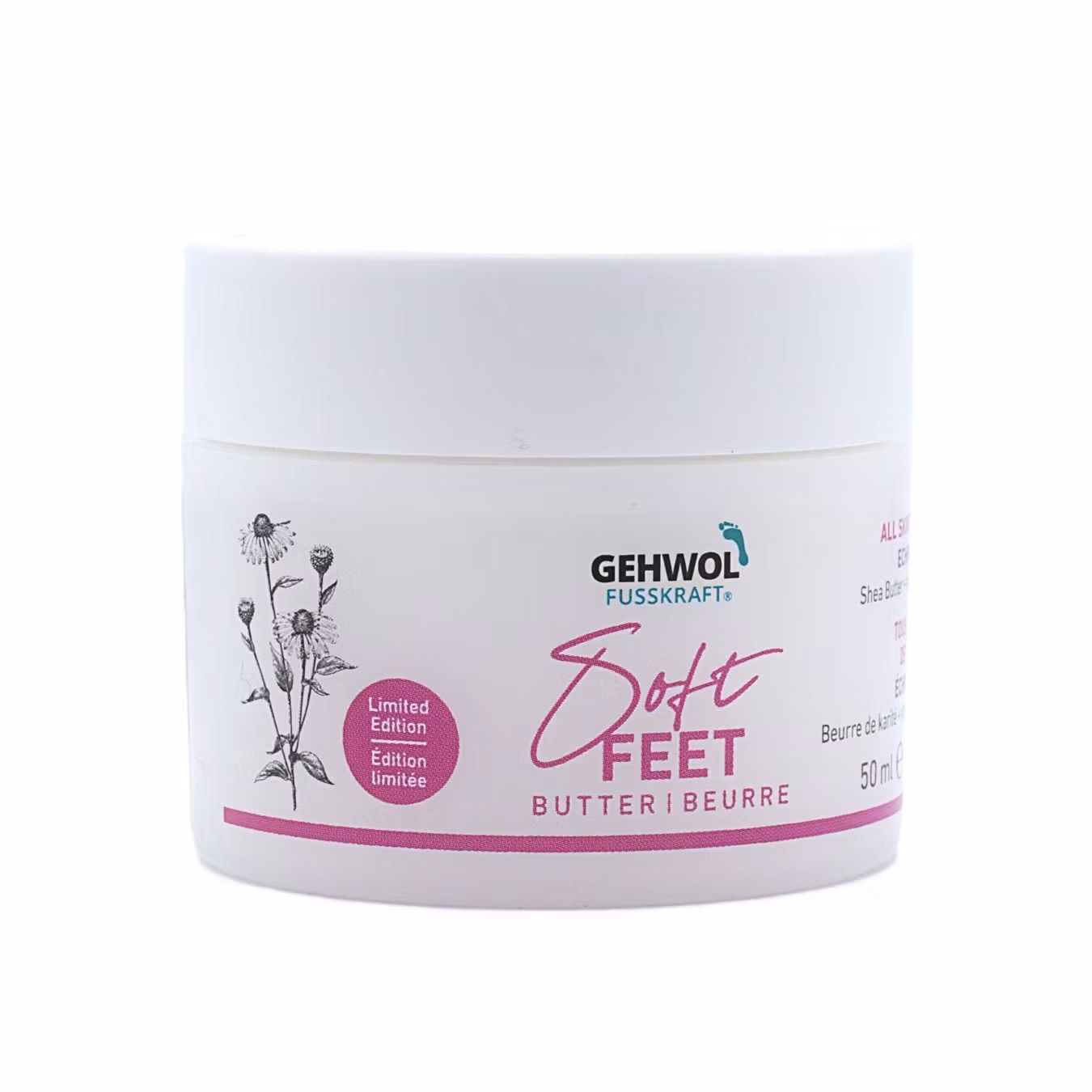Gehwol Fusskraft Soft Feet Butter Echinacea 50ml burk