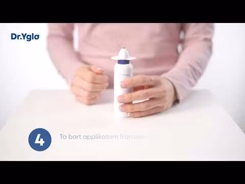 Film som visar hur Dr. Yglo frysbehandling används mot vårtor och fotvårtor