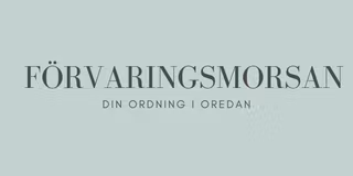 Förvaringsmorsans ordning och reda