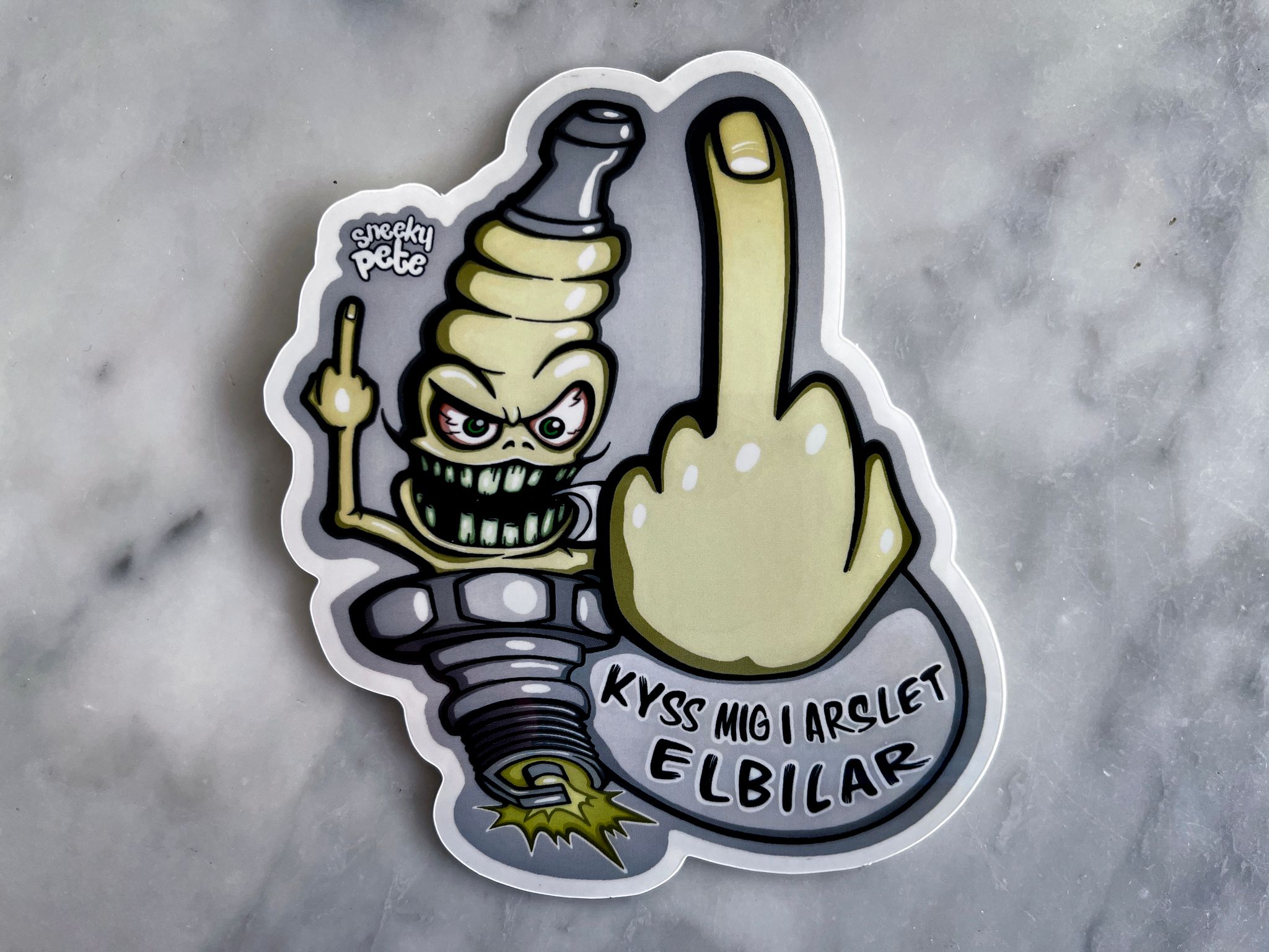 Kyss mig i arslet elbilar