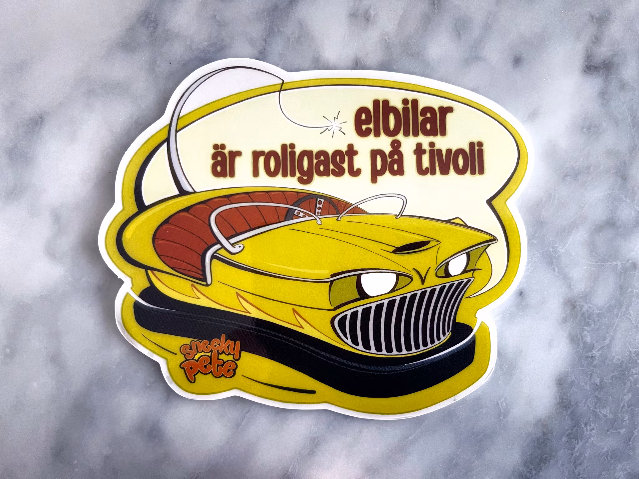 Elbilar är roligast på tivoli