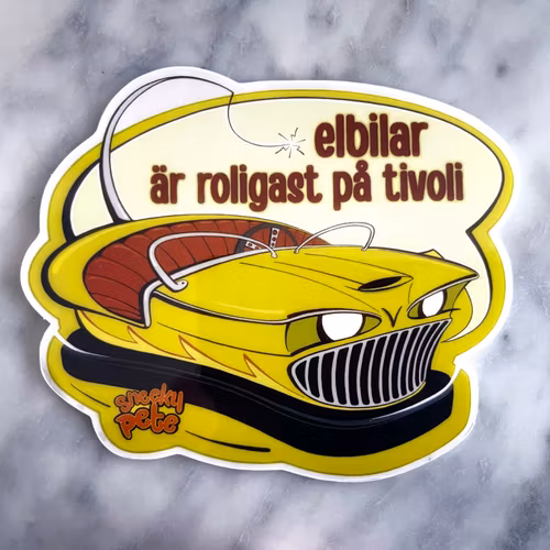 Elbilar är roligast på tivoli