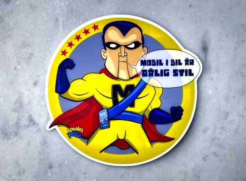 Mobil i bil är dålig stil II