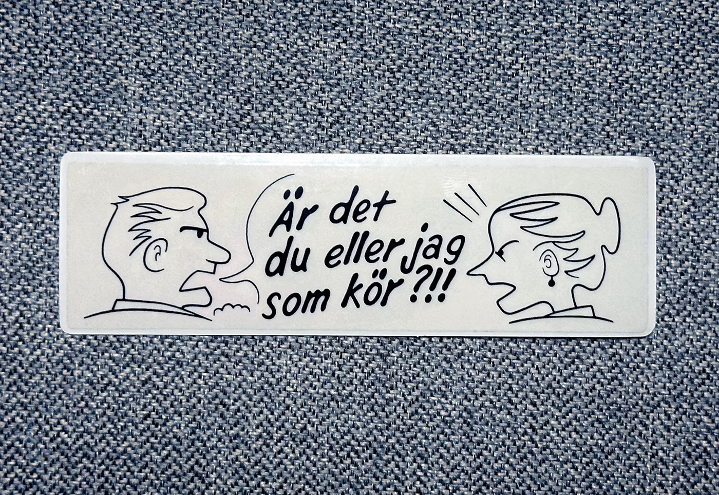 Är det du eller jag som kör?!!