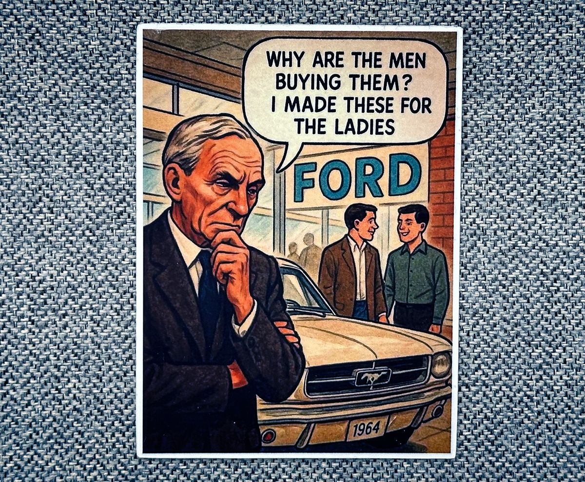 Ford är en tjejbil