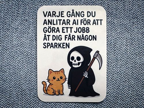 Varje gång du anlitar AI