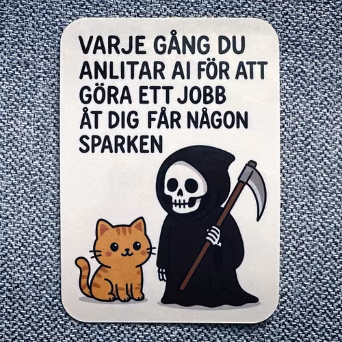 Varje gång du anlitar AI