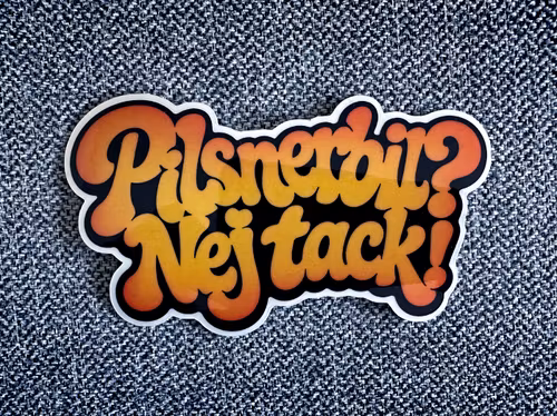 Pilsnerbil? Nej tack!