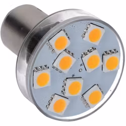 Nauticled LED-Bajonettlampa - vit/röd