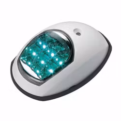 LED-lanterna set vit, röd/grön