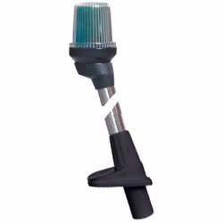 Lalizas runtlysande lanterna, snabbfäste. 3-farvet 12v 10w 2nm 540mm svart