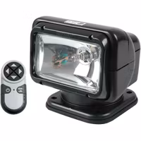 Golight SearchLight Svart med trådlös fjärrkontroll, 12V