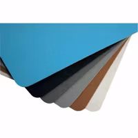 Treadmaster Halkskydd ljusblå slät 1200x900x2 mm