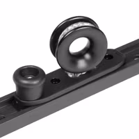 Ronstan C släde m. ring och fjäderstopp