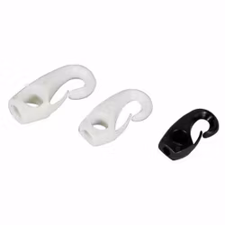 Nylonkrok vit 5-6 mm 4 st