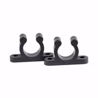 Nylonclips 40 mm 2 st med ytterhål