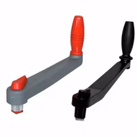 Vinschhandtag alu svart, 10"