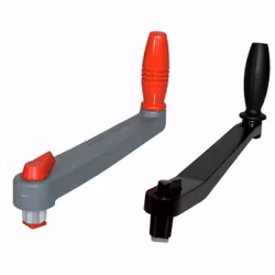 Vinschhandtag alu svart, 10"