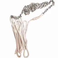 Ankarlina Ø14mm x 50m med kätting Ø8mm x4.5m