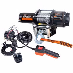 Rock RP3500 el. trailervinsch 12 Vdc 3.1HK (2.3Kw) 1589 kg