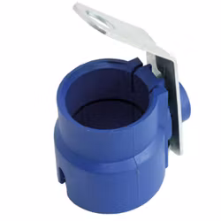 Hållare till släpvagnskontakt, blå