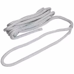 Robline förtöjningslina flätad grå, 12mm x 10m