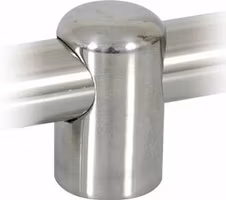Ledstångshållare öppen RF, Ø22mm