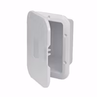 Inbyggnadsbox med lucka, 245x175 mm