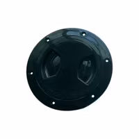 Inspektionslucka 100mm svart