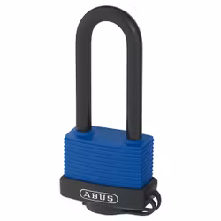Abus hänglås hög härdad bygel plastförseglat 45mm