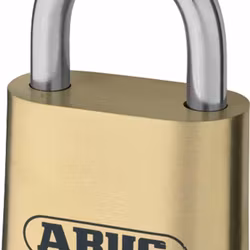 Abus kodhänglås mässing med RF bygel, 50mm