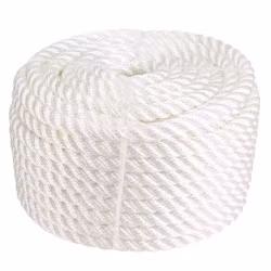 3-Slagen PP lina vit Ø14 mm 30 meter