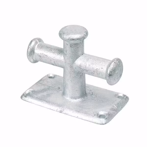 Bryggpollare galvaniserad enkel 140 x 80mm