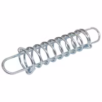 Förtöjningsfjäder galvaniseret stål 370mm 5,5mm