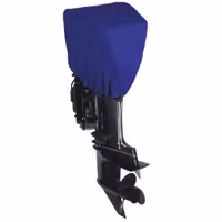 1852 Utombordarskydd, blå 600d polyester 115-250hk