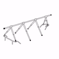 Noa däckställning 9 meter