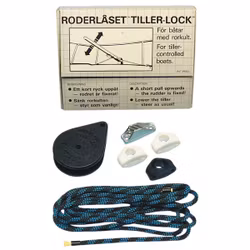 Roderlås Tiller-lock, levereras komplett