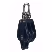 Rutgerson dubbelblock med hundsvott 60 mm