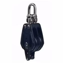 Rutgerson dubbelblock med hundsvott 60 mm