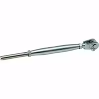 Blue Wave vantskruv gaffel/terminal 4 mm