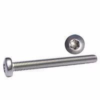 Maskinskruv kullrigt huvud Torx-spår 5x20 A4 ISO14583 100st