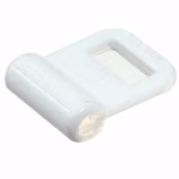 Segeltravare nylon vit, Ø9 mm